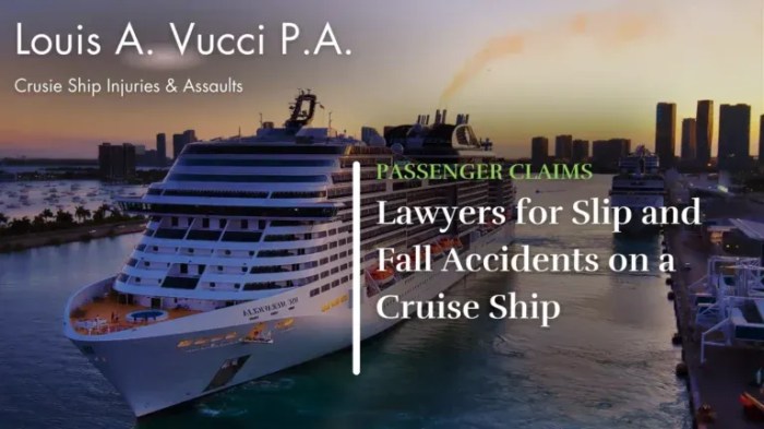 Cruise Ship Slip And Fall Accident Lawyers | Louis A. Vucci P.A.